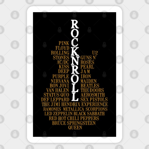 Rock and roll Magnet by tdK